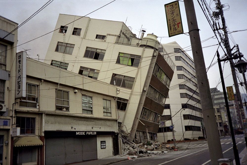Building foundation earthquake Japan Kobe January 1995 Electricworkineurope